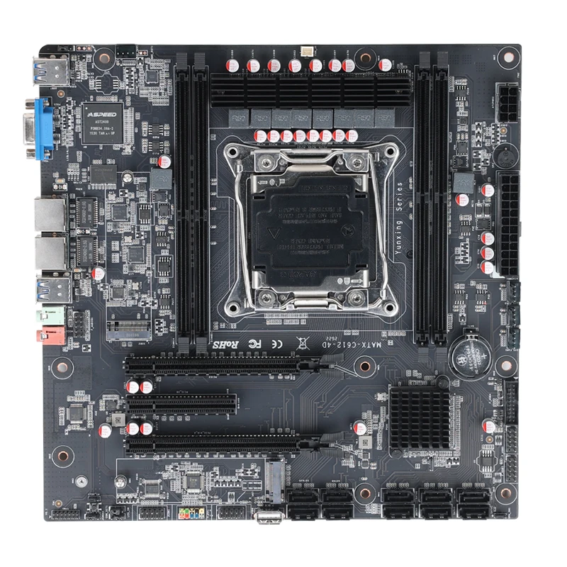Kit scheda madre YXC612-4D4 C6 - Ecc Ram Server recensione e prezzo