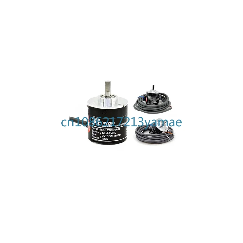 Original E6B2-CWZ5B E6B2-CWZ1X incremental rotary encoder 40mm diameter 2M cable 5-24VDC E6B2-CWZ1X E6B2-CWZ5B