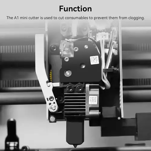 Imagen 2 del producto Herramienta de impresora 3D Bambulab, accesorio de repuesto Compatible con X1 P1 A1 A1, Mini cortador de filamentos para laboratorio Bambu