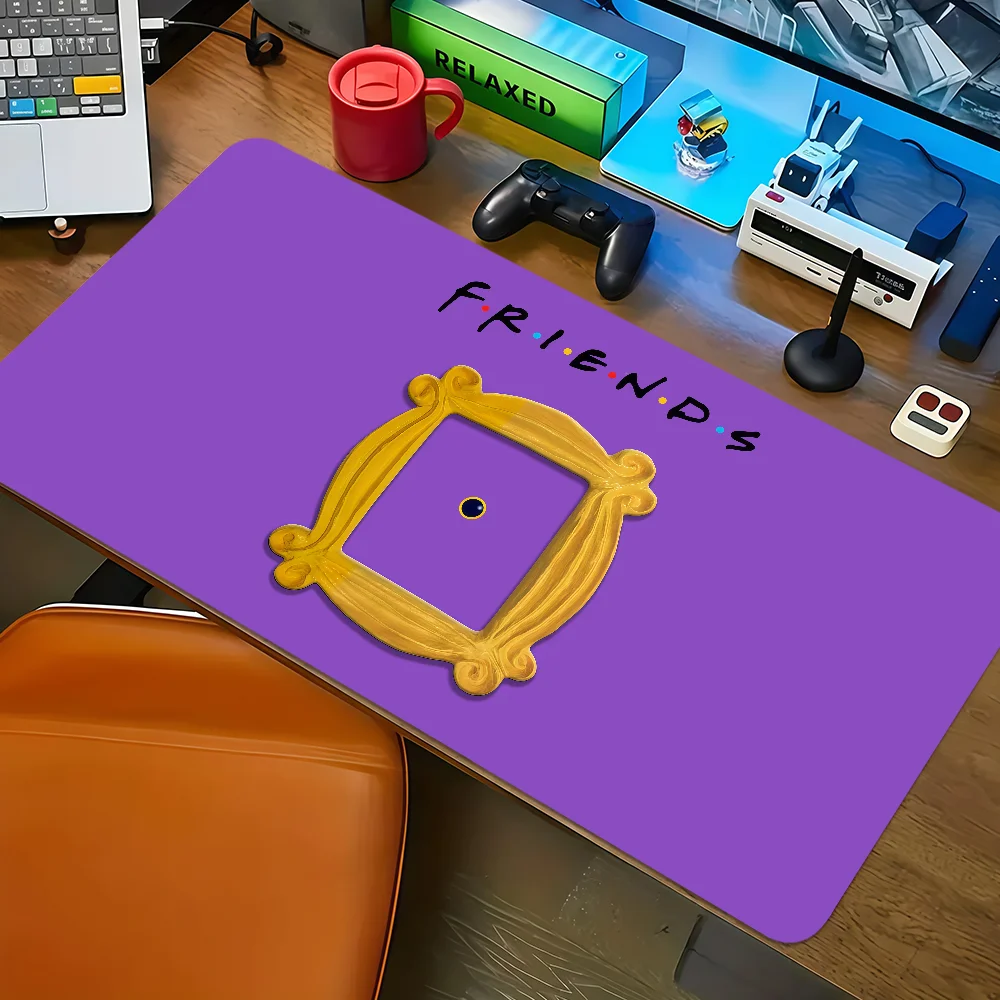 Classic F-Friends Tv  Show F-Friend Mouse Pad Rubber Desktop Thickened Large MousePad Office Non-slip Gaming Desk Mats XXL