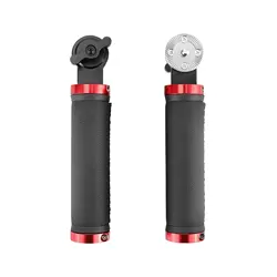 SZRIG ARRI Style Rosette Handgrip Leather Handle M6 Male Threads For DSLR Handle Shoulder Rig A Pair