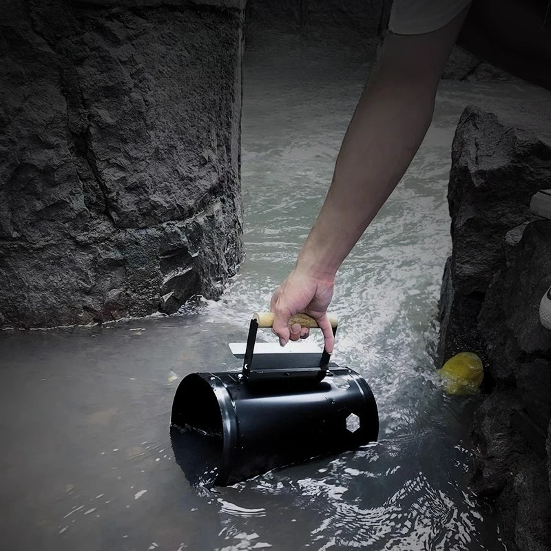 

Уличное ведро для стартера на углях, бамбуковый угольный воспламенитель для барбекю, гриля, огня, стартера, чайной плиты, горячий горшок