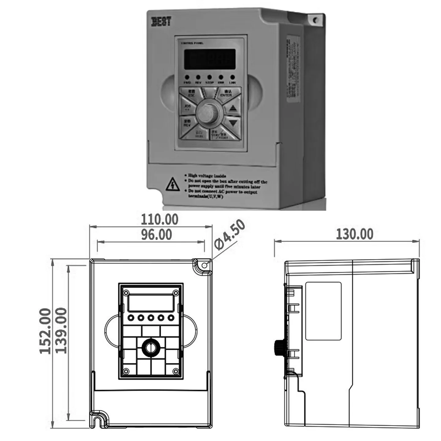 2.2 Kw 220V Ac Driv…