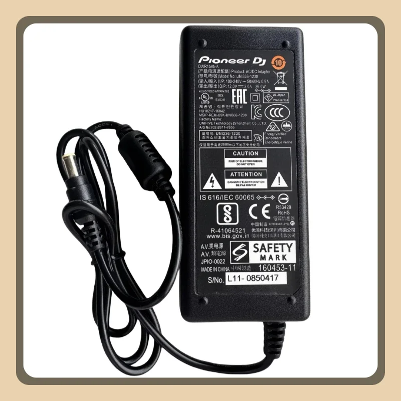 O transformador de potência Pioneer é adequado para acessórios de controlador XDJRR DDJ800 DDJ1000 DDJ1000SRT