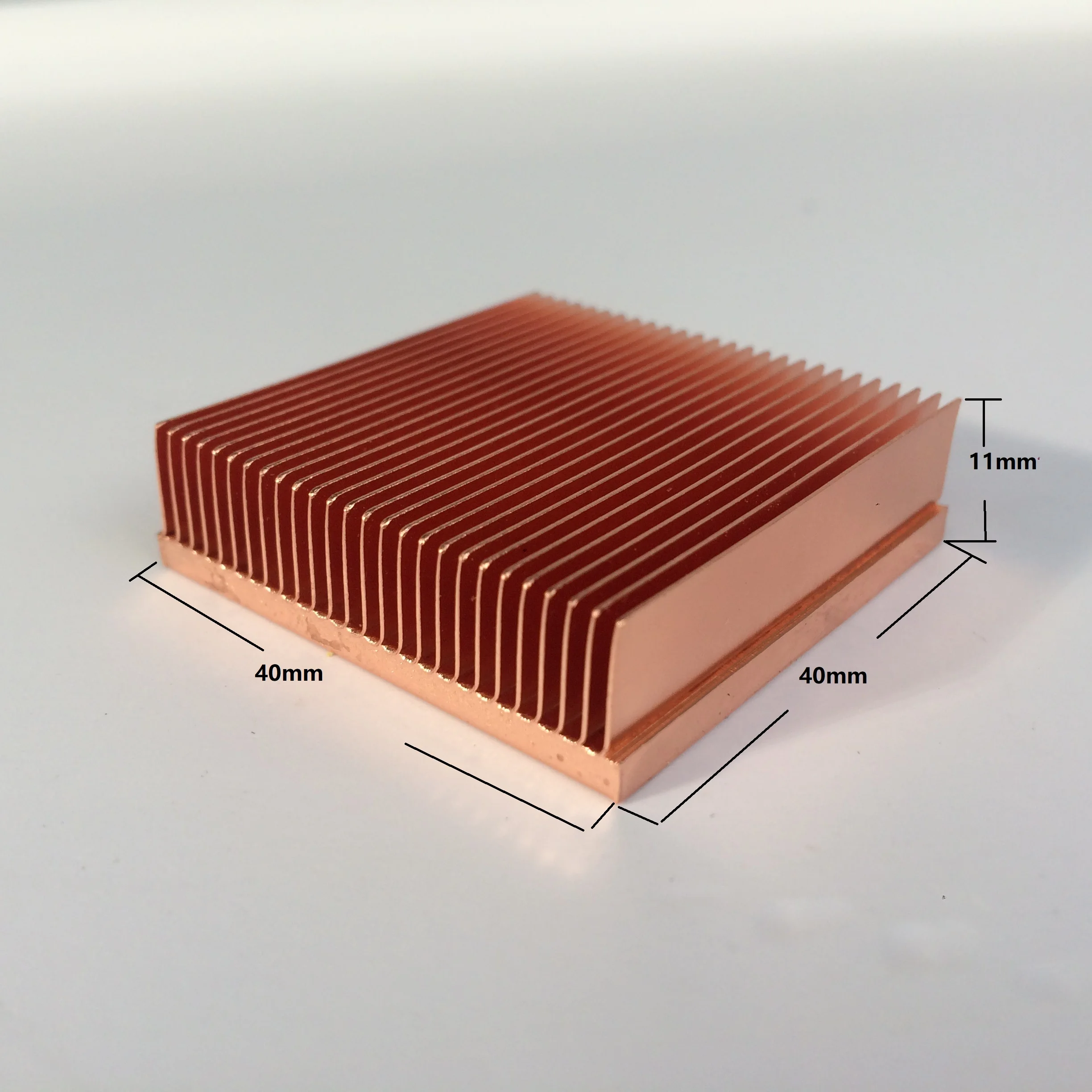 

copper heatsink 40*40*11mm for Chip VGA RAM LED IC radiator COOLER cooling