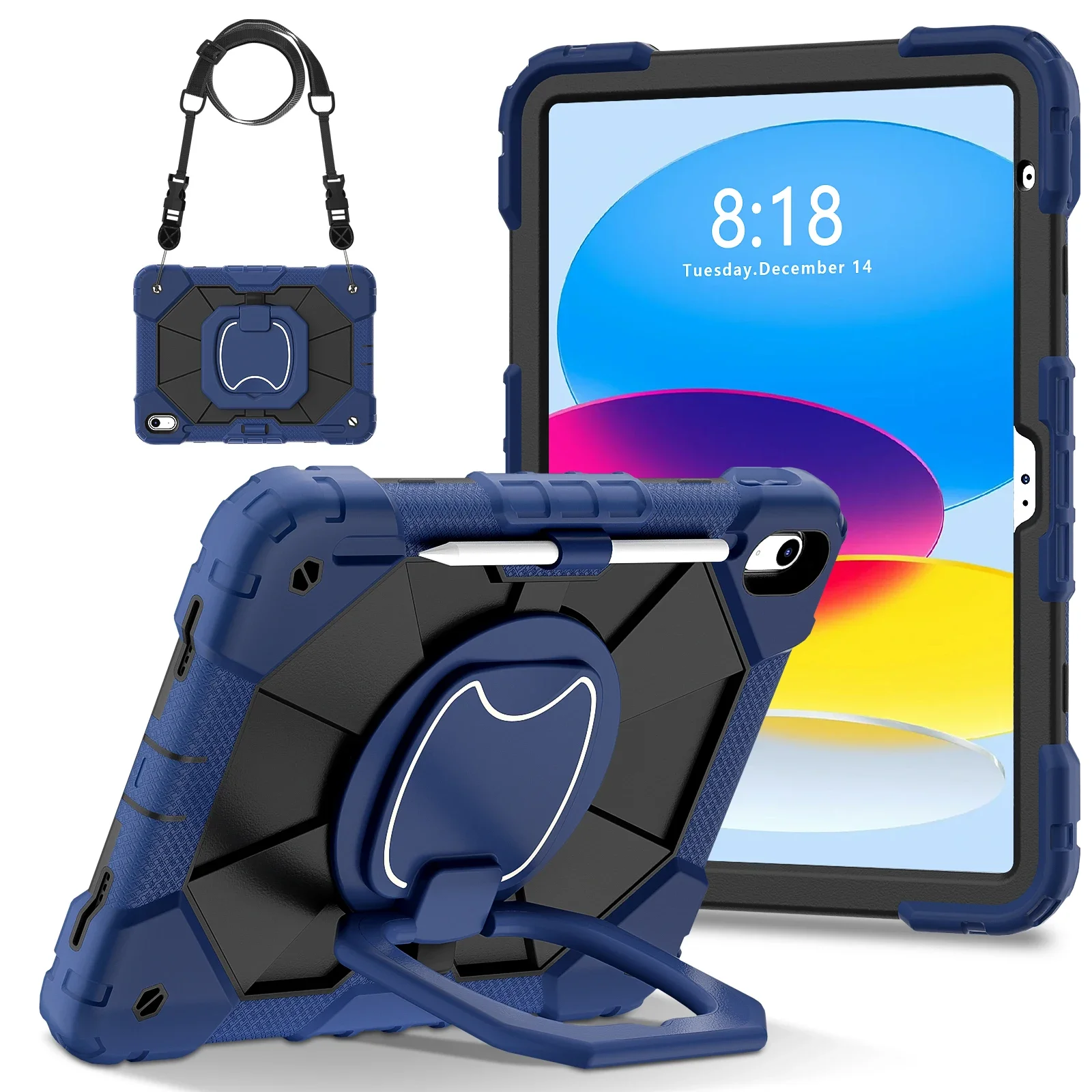 Shockproof Tablet Cover For iPad  Air 11 Pro 13 M2 M3 Air 5 4 10th 10.9