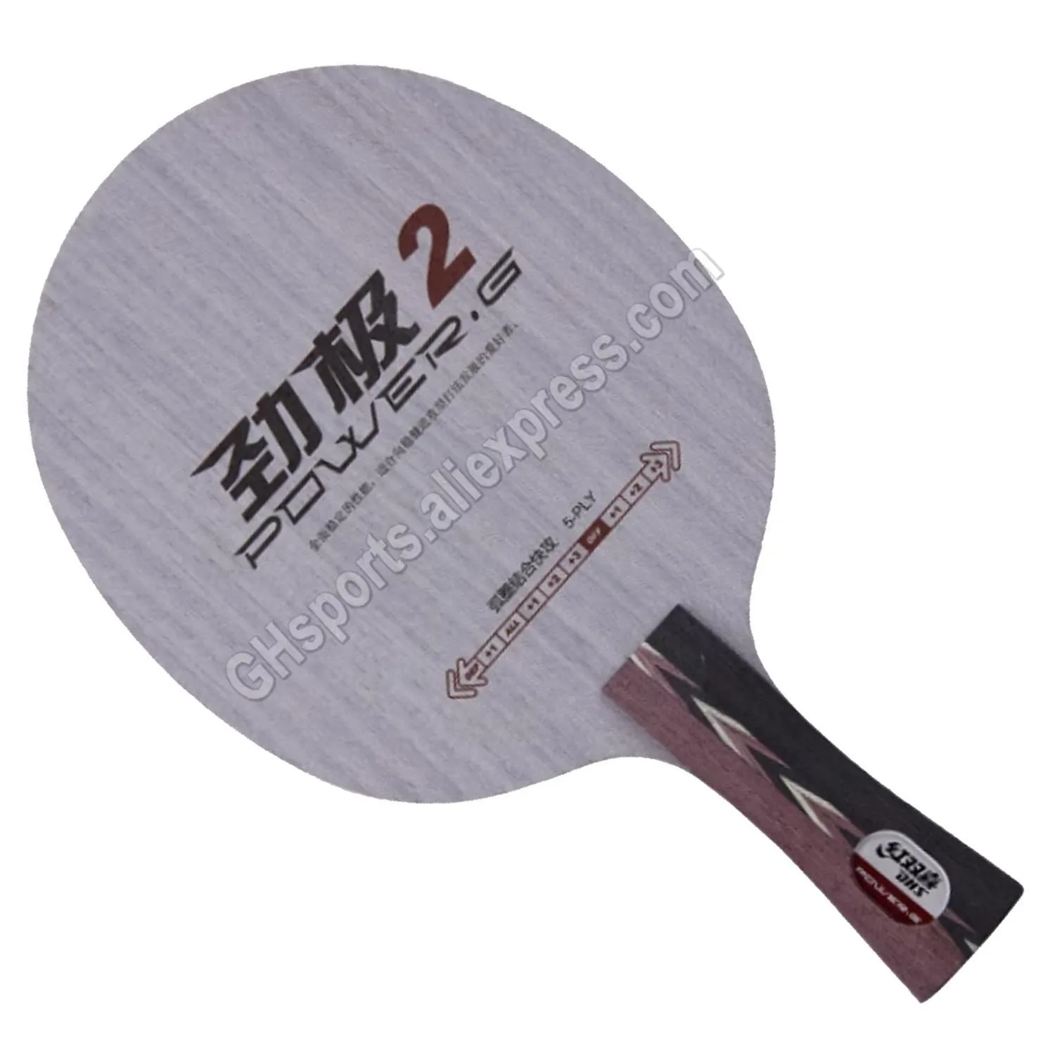 DHS POWER.G2 PG2 PG 2 PG.2 Loop+Attack OFF Table Tennis Blade for PingPong Racket