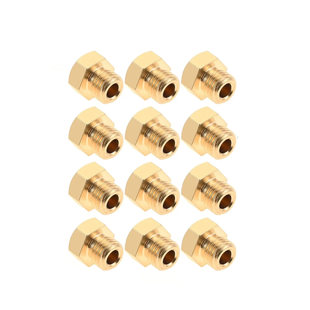 For Kitchen Repair 0.7*0.8CM M6*0.75 Brass Nozzle Kit Brass Gas Stove Nozzles Bbq Accessory Heat-resistant Construction
