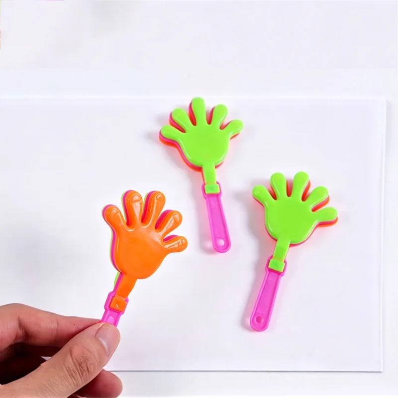 Mini Hand Clappers Bulk Novelty Gadgets Noisemakers Cheering Kids Birthday Party Favors Goodie Bags Stuffers Classroom Prizes