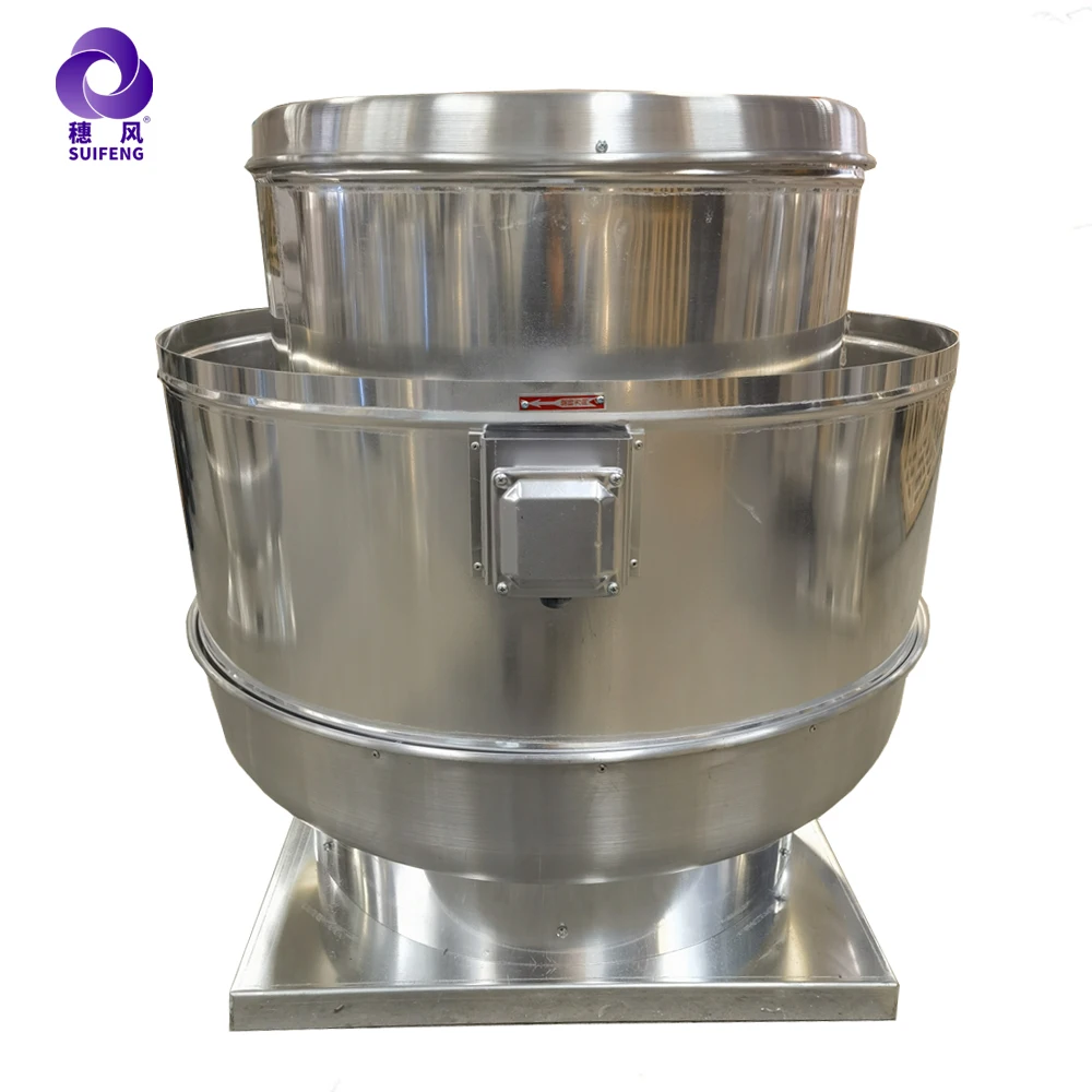 High CFM Ceiling Mounted Ventilation Fan For Industrial Roof And Attic Heat Removal