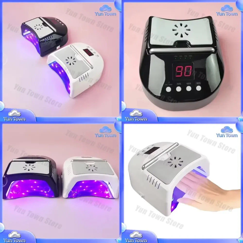 2 in 1 Professional Dryer Gel Light Tools Manicure 72W UV LED Nail Lamp for Nail Art DIY Salon Home Use Nail Dryer Lamp for