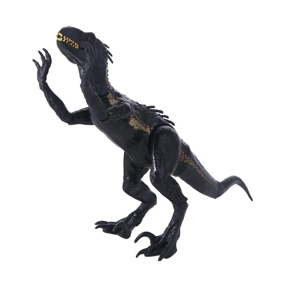 Jurassic World Indominus Animal modelo articulación móvil plástico dinosaurio figuras de animales estatua de simulación