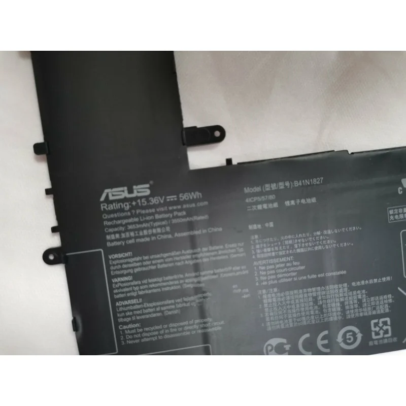 Authentic B41N1827 Battery Applicable to Asus ZenBook Flip 15 UX562FD UX562FA 0B200-0307020