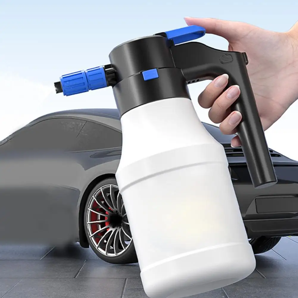 Electric Car Foam Sprayer Automotive Soap Dispenser Pump Car Foam Sprayer Fine Foam Output High Pressure System