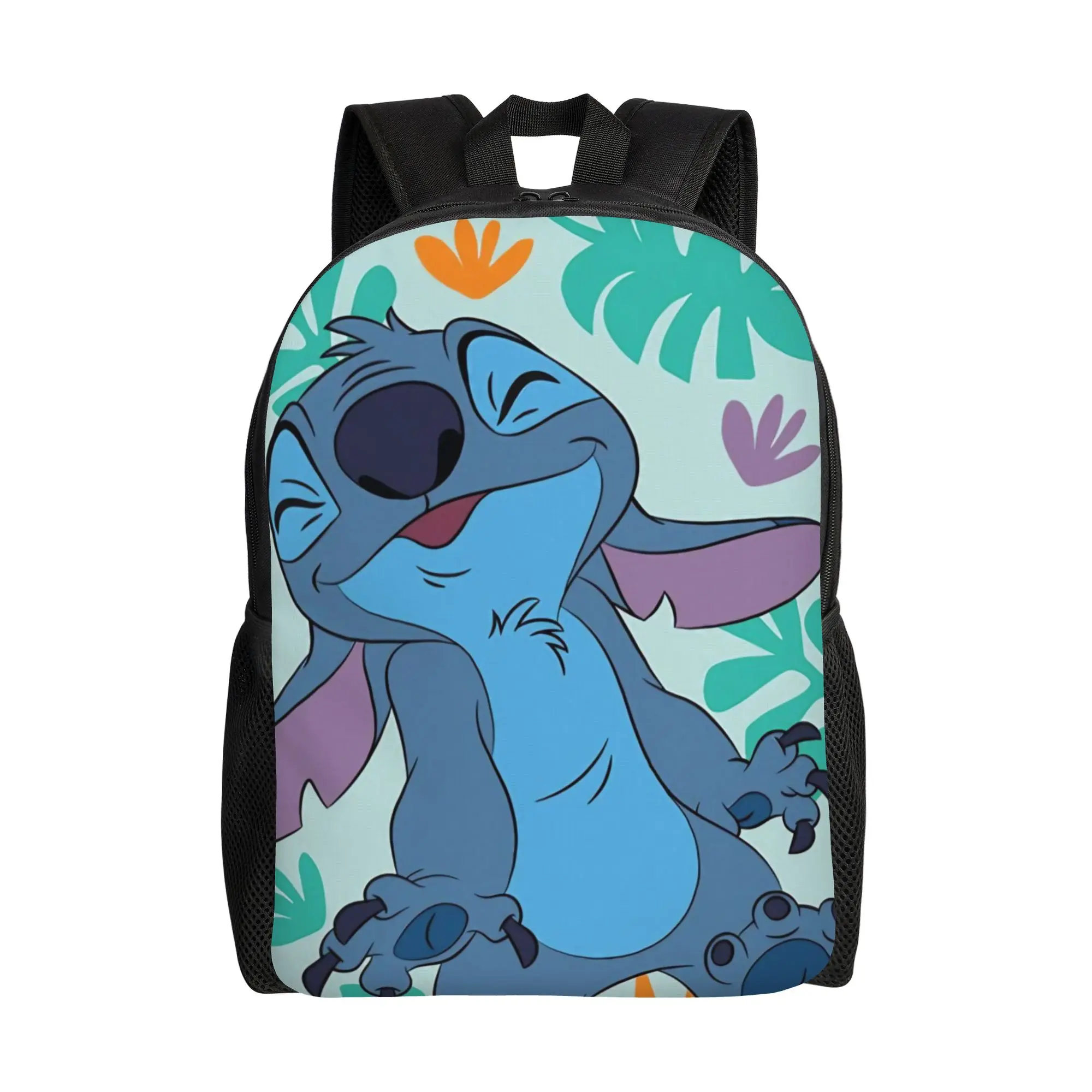 

Стильный рюкзак Stitch Movie: легкий, для студентов и работы, с мультяшным дизайном, для мужчин и женщин, сумка через плечо для колледжа