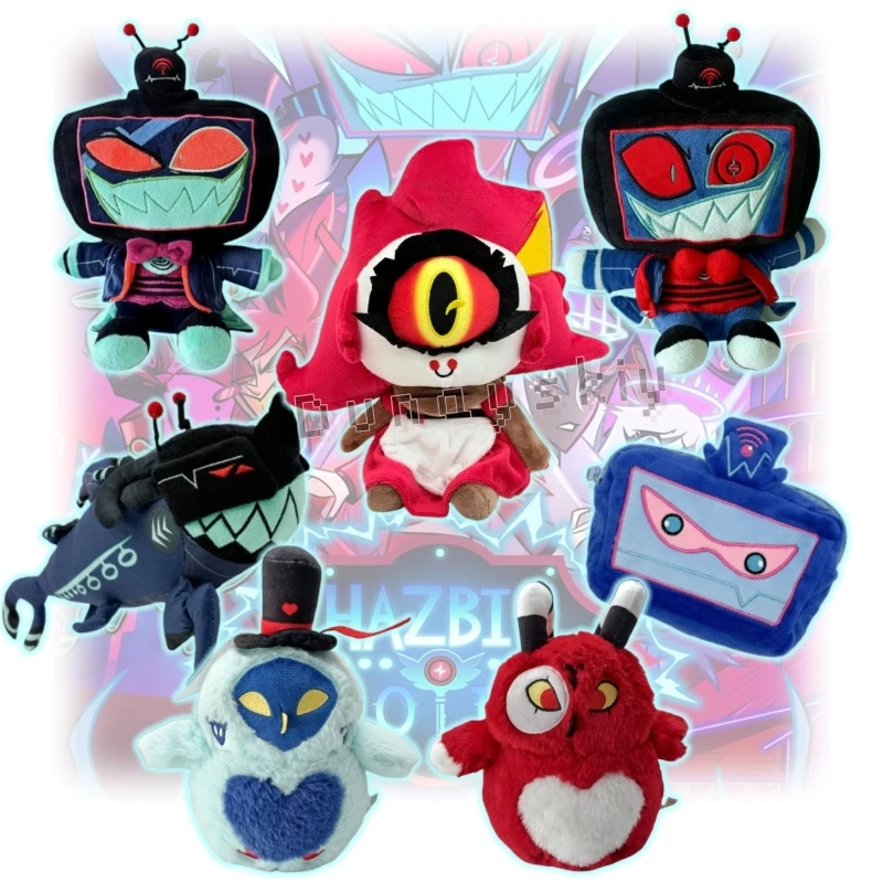 

Anime Hell Hotel Vox Cosplay Plush Cartoon Role Play Accessories Gift For Kids Movie Peripheral Niffty Plushie Soft Stuffed