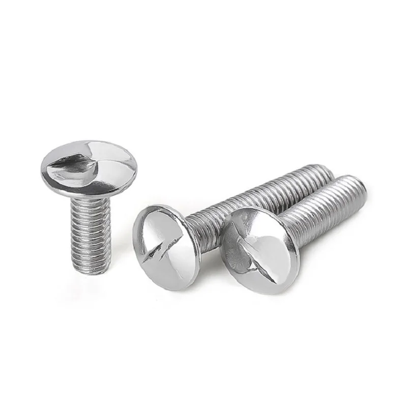 

20PCS M6 201stainless steel S-type guardrail special screw anti-theft nut one-way anti-theft screw