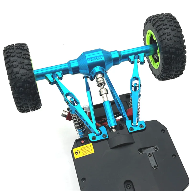 Wltoys 124006 12423 12427 12428 12429 metalowy wał napędowy tylnej osi amortyzator wahacze wleczone 1/12 zestaw części do modernizacji samochodu RC