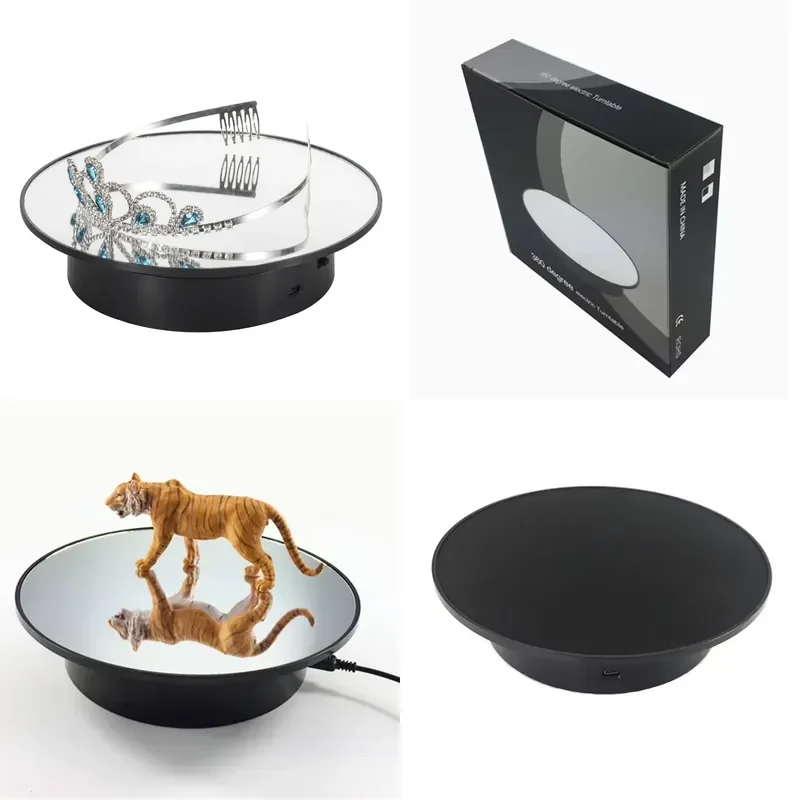 for 360 Degree Electric Rotating Display Stand Turntable with  Cable  Product Showcase Wholesale