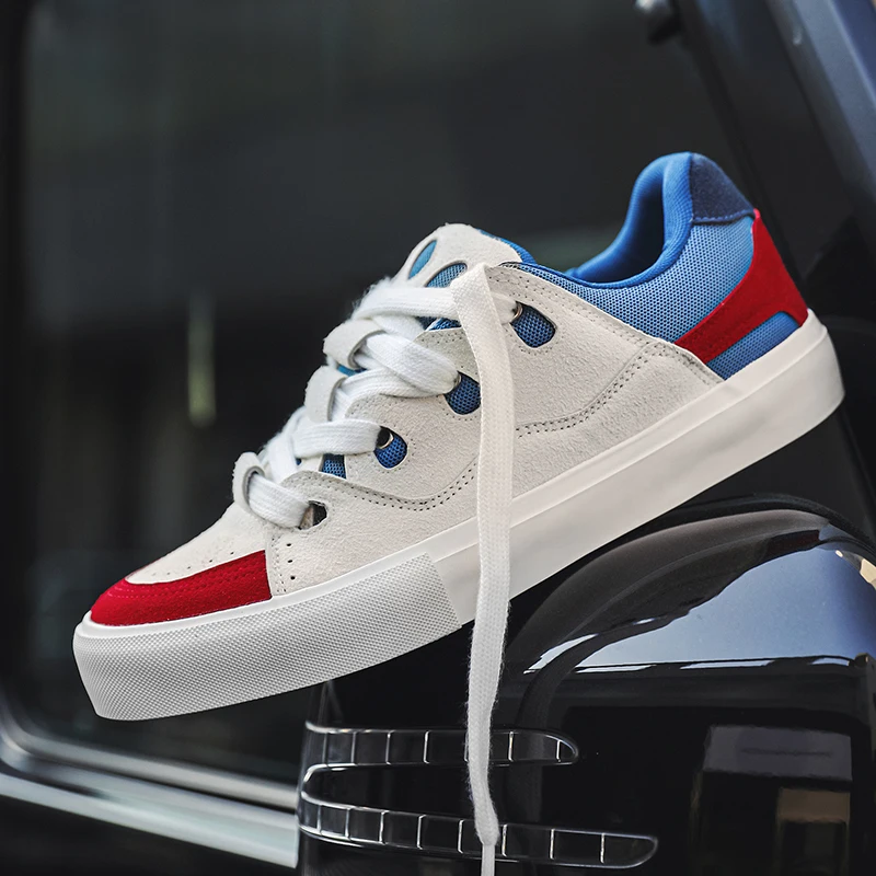 

Spring and Autumn New Fashionable Anti slip and Wear resistant Men's Vulcanized Shoes Canvas Casual Sports Men's Board Shoes