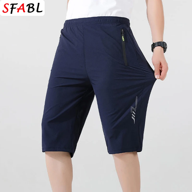 

Breathable Shorts Men Quick-drying Drawstring New Fashion Sports Shorts Men Summer Beach Short Pants for Men New Trendy Bottom