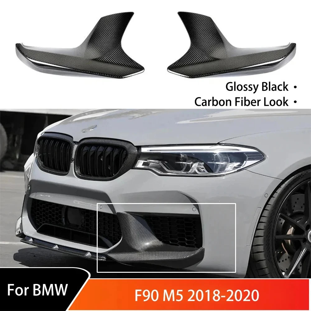 

Для BMW F90 M5 2018-2020 передний бампер, боковой разветвитель, крышка, автомобильная противотуманная фара, вентиляционное отверстие, диффузор, спойлер, защита переднего бампера