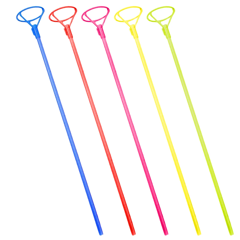 

10pcs Balloon Sticks Cups Aluminum Film Holder Party Carnival Wedding Birthday Decorations Balloon Bracket