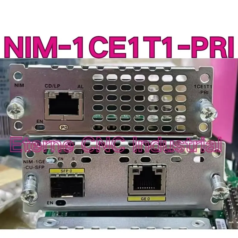 

Б/у модуль расширения NIM-1CE1T1-PRI, проверен, исправен, быстрая доставка.