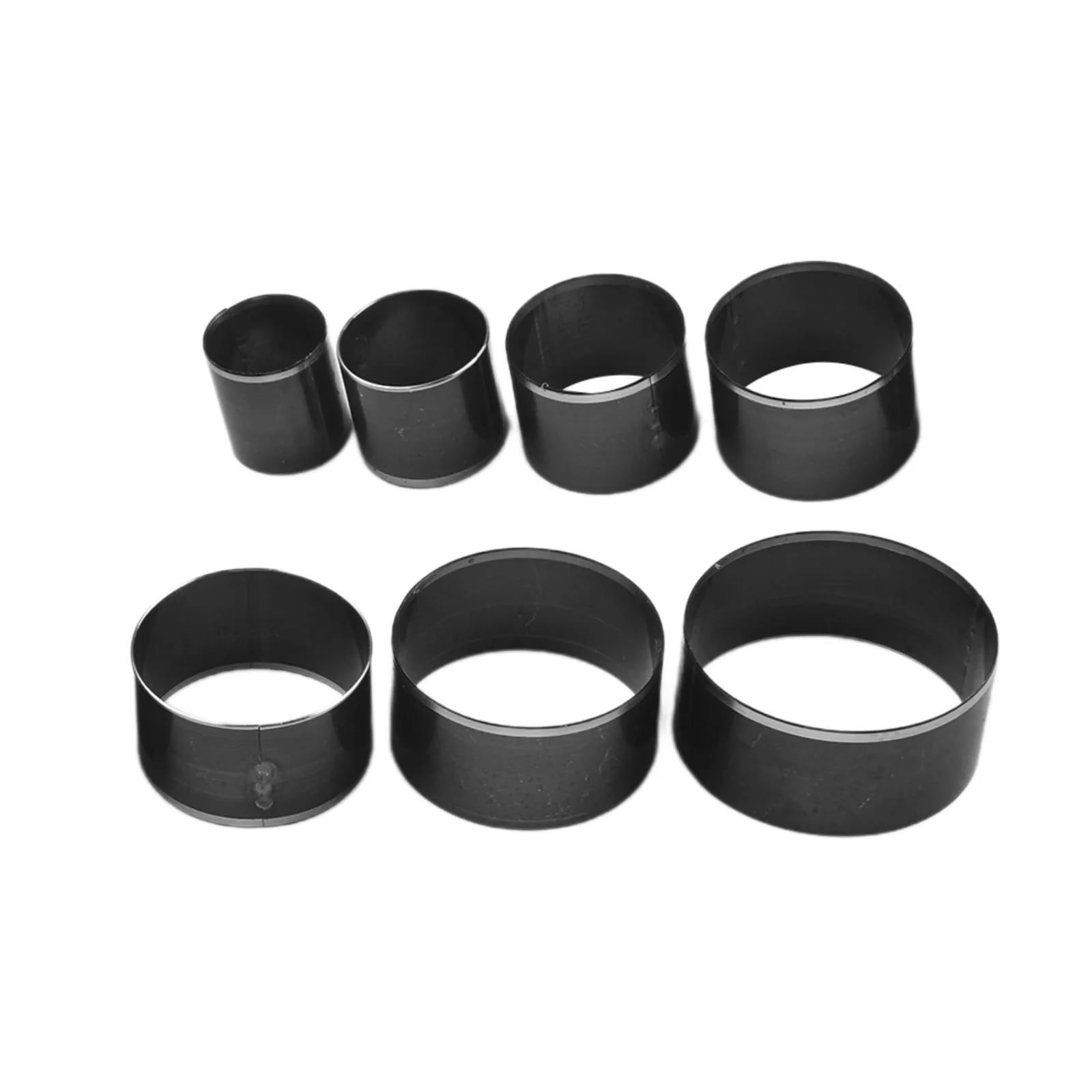 7-Piece Leather Circular Cutting Die Set Designed for Smooth Operation and Minimal Material Tear During Punching