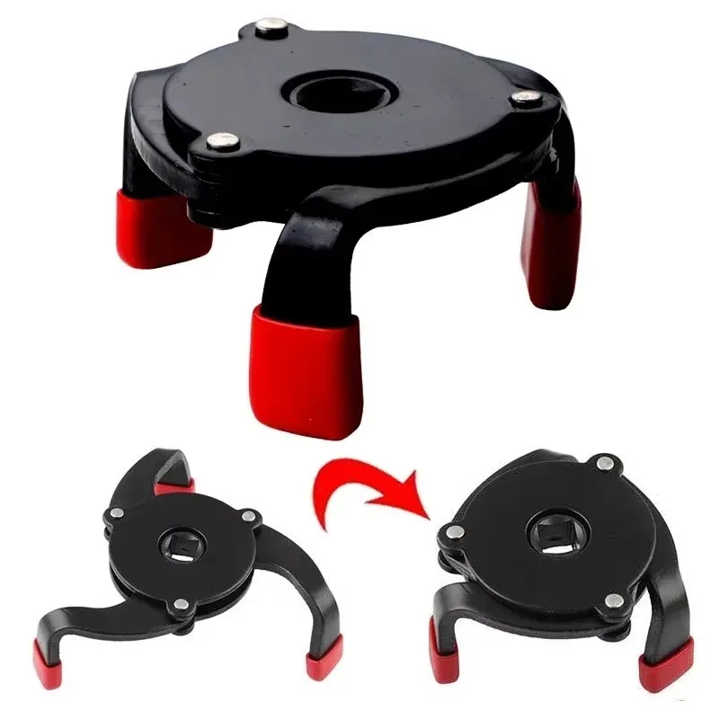 Unidirectional Three Claw Filter Wrench Automotive Oil Grid Filter Element Anti Slip Edge Wrench Maintenance Disassembly Tool