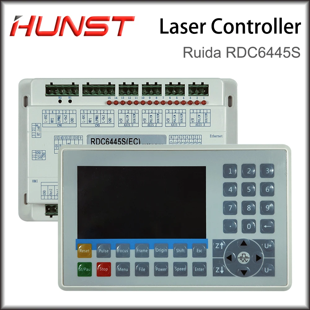 Hunst Ruida RDC6445G CO2 Laser Controller Upgrade RDC6442 Motherboard For CNC Laser Cutting Machine Control System RDC6445S