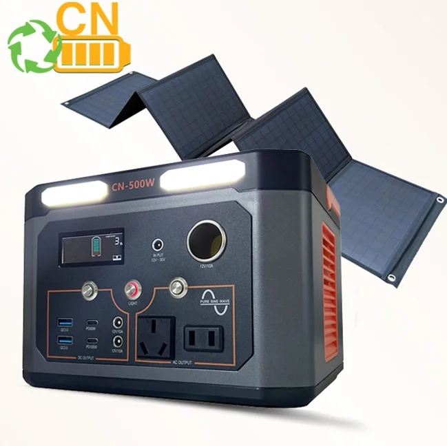 CN 2023 Best Selling 500W 1000W 2000W Solar Energy Storage Lifepo4 Battery Portable Power Station For Home Outdoor