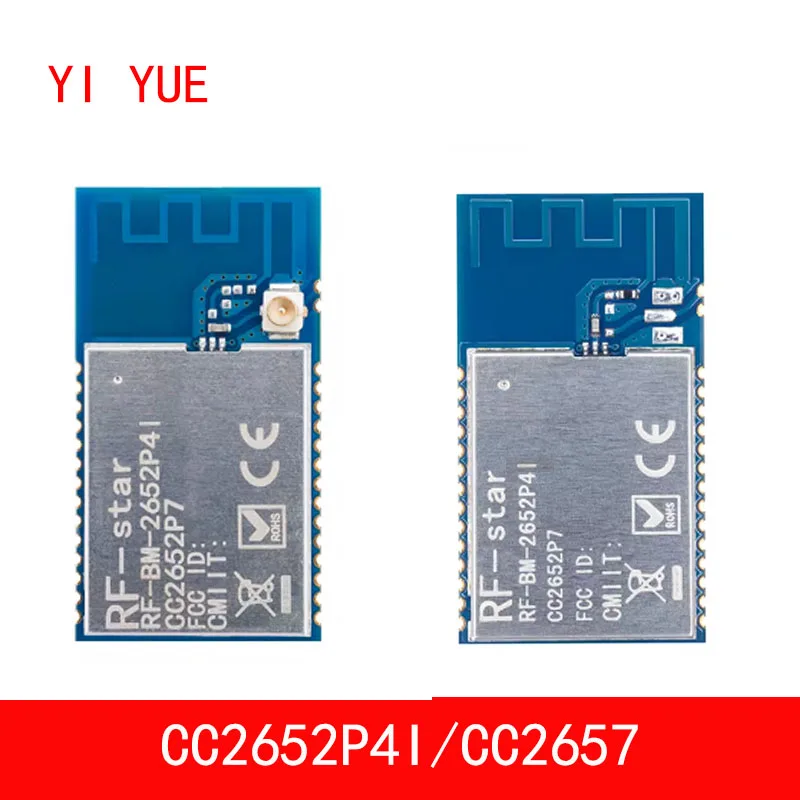 RF-star CC2652P7 2.4 GHz RF Module 20 dBm Matter Thread ZigBee Bluetooth BLE Transceiver RF-BM-2652P4I for ZigBee2MQTT