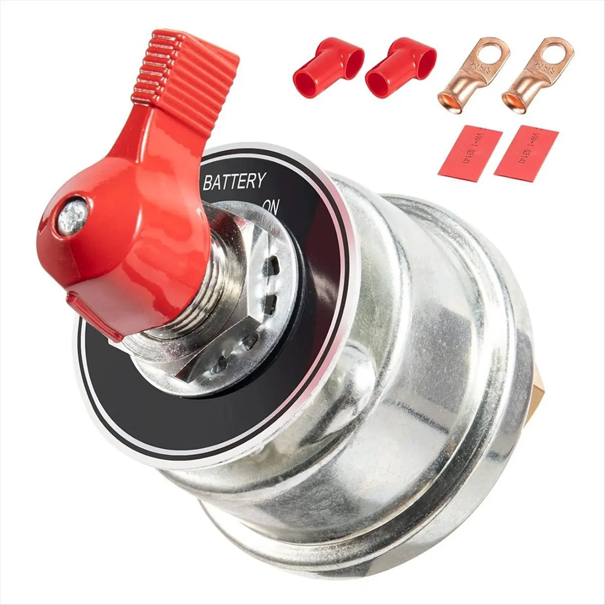 12 24 V Master Battery Power Cut Isolator Switch mit Frontplatte Neu eingetroffen