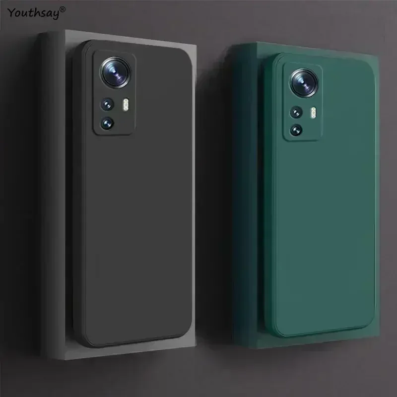 For Xiaomi Redmi Note 12S Case Redmi Note 12S Cover Shell Funda Coque Soft Original Liquid Silicone Phone Case Redmi Note 12S