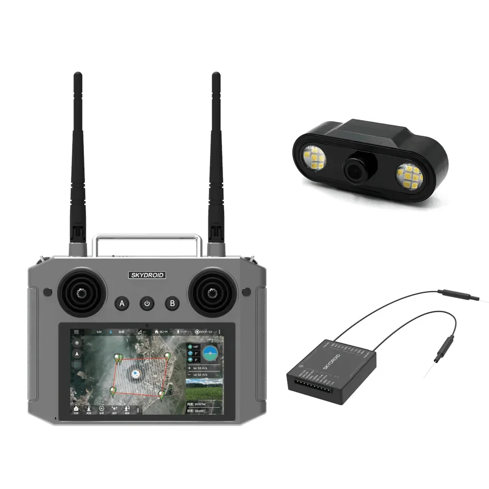 SKYDROID H12 remote control 2.4GHz 1080P digital image control three-in-one image transmission agricultural plant protection