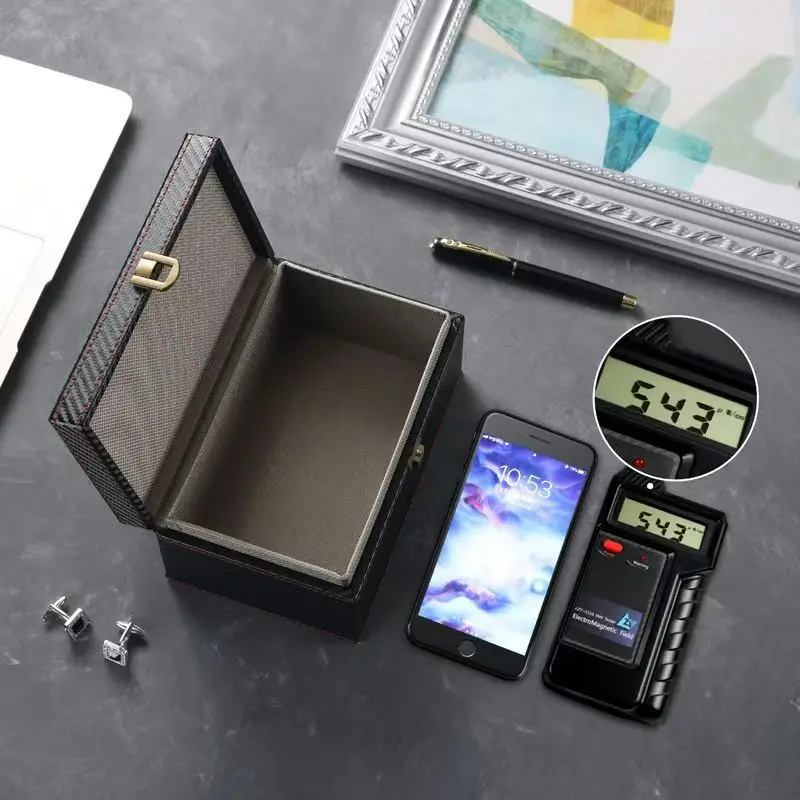 Multi-functional Anti Radiation Signal RFID Shielding Box Shielding Car Keys Bank Cards Anti-theft Brush