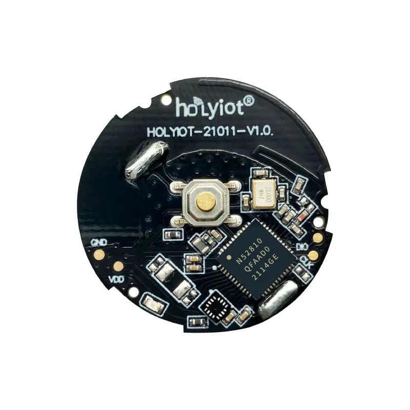 Imagem -06 - Holyiot-beacon Tag para Casa Inteligente Bluetooth 5.0 Baixo Consumo de Energia Sensor Módulo sem Fio Beacon Eddible para ot Nrf52810