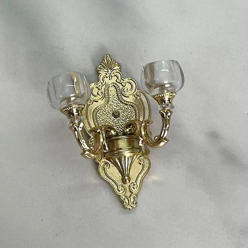 Ornamento de lustre modelo mini para casa de bonecas