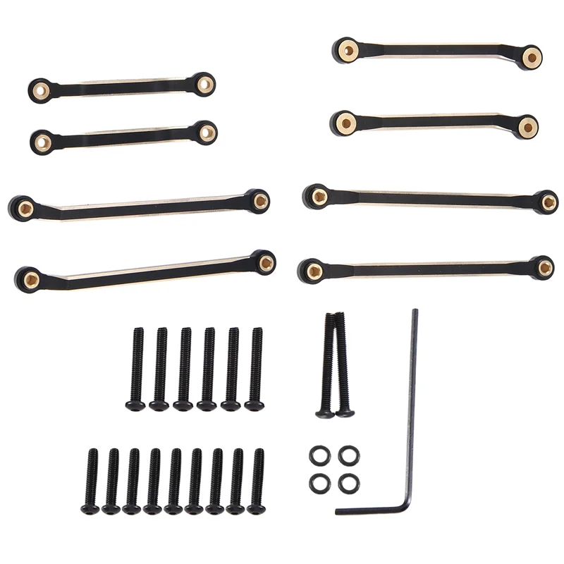 AS96-الهيكل المعدني الربط عالية التخليص ومجموعة وصلة التوجيه ل Traxxas 1/18 RC الزاحف TRX4M ترقية إكسسوارات قطع غيار