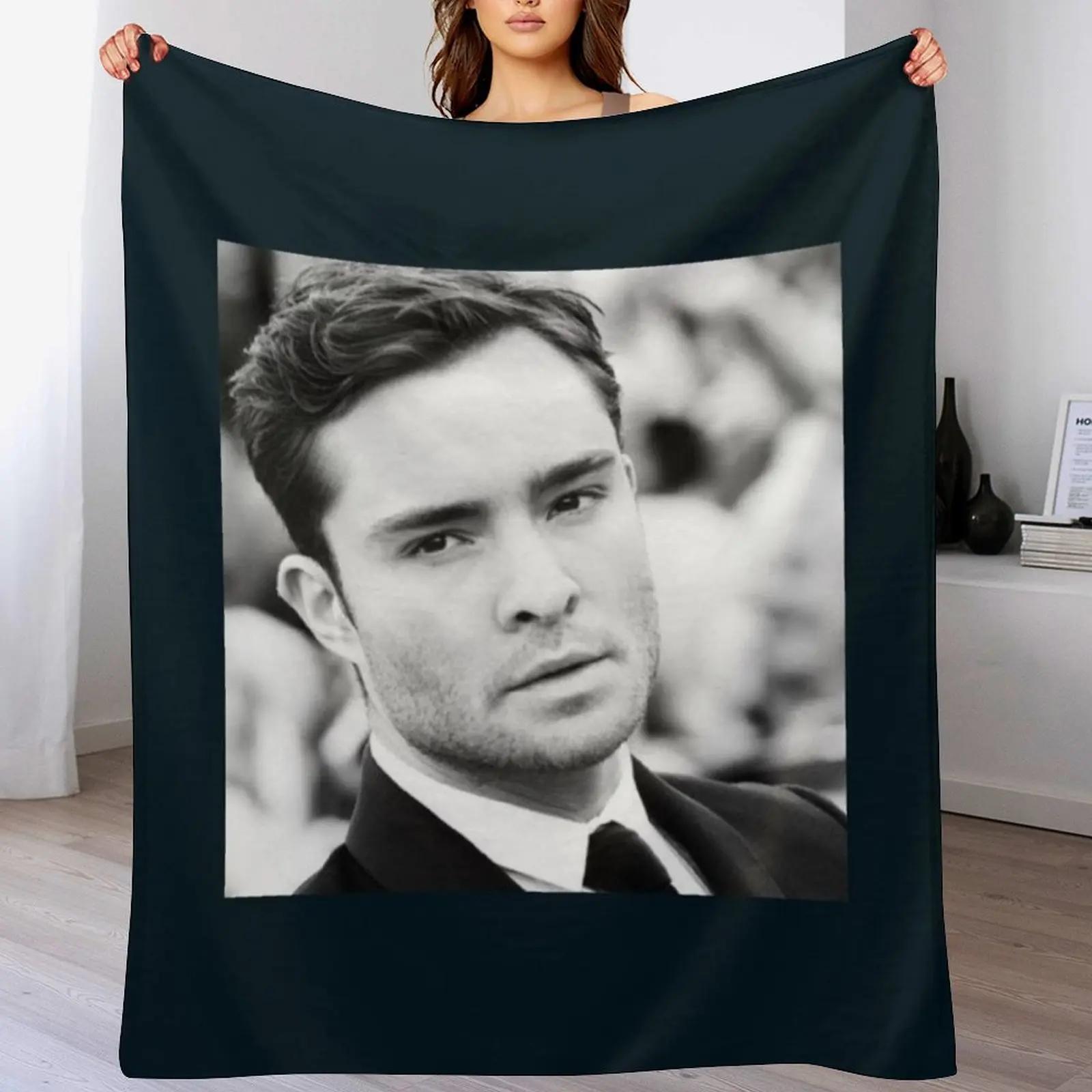 

Ed Westwick Throw Blanket christmas decoration Designers for babies Blankets