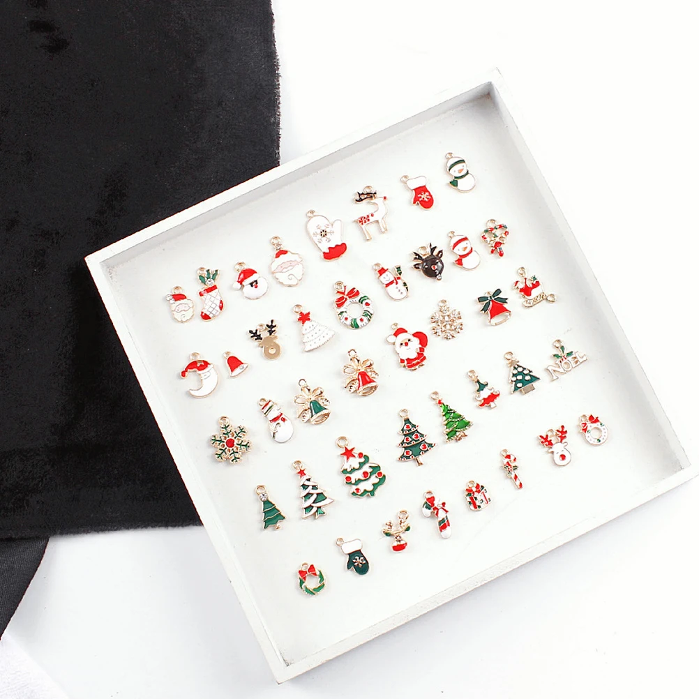 

38pcs Christmas Ear Rings Earrings Jewelry Alloy Women Xmas Miss Ear Drop Adorable Patterns Durable Trendy Classic Design