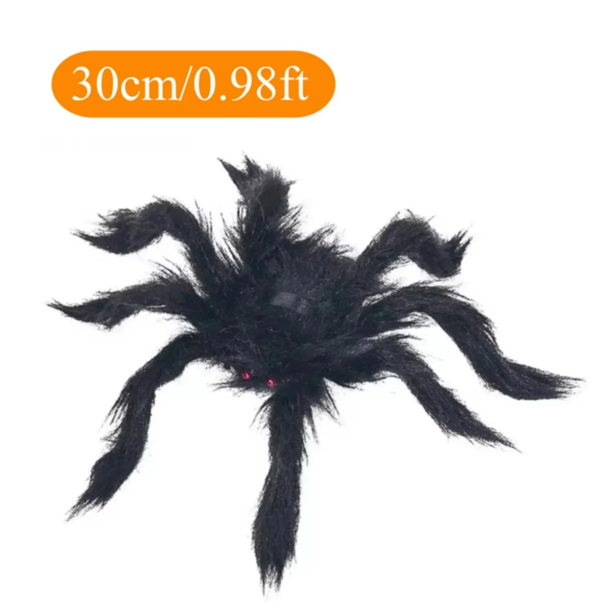 Halloween Plush Spider Outdoor Decoration Prop