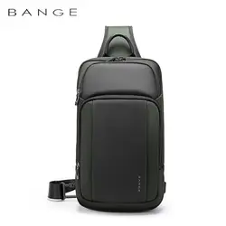 Bange Crossbody Bag for Men's Chest Bag Waterproof Casual Shoulder Bag