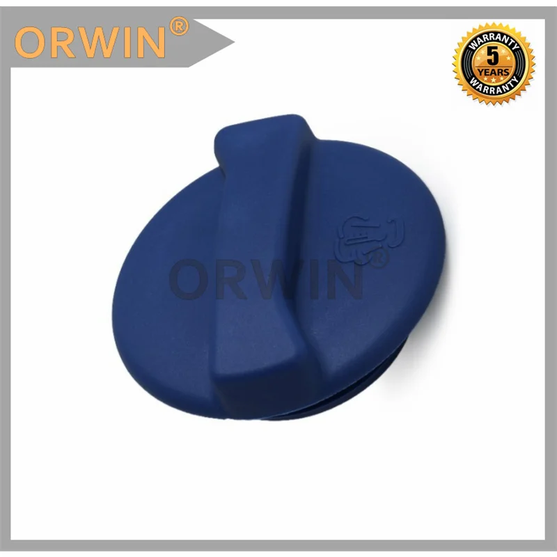 For VW Corrado Golf Jetta Passat Polo Transporter Blue Radiator Coolant Reservoir Tank End Cap Cover 1H0121321C 357121321C