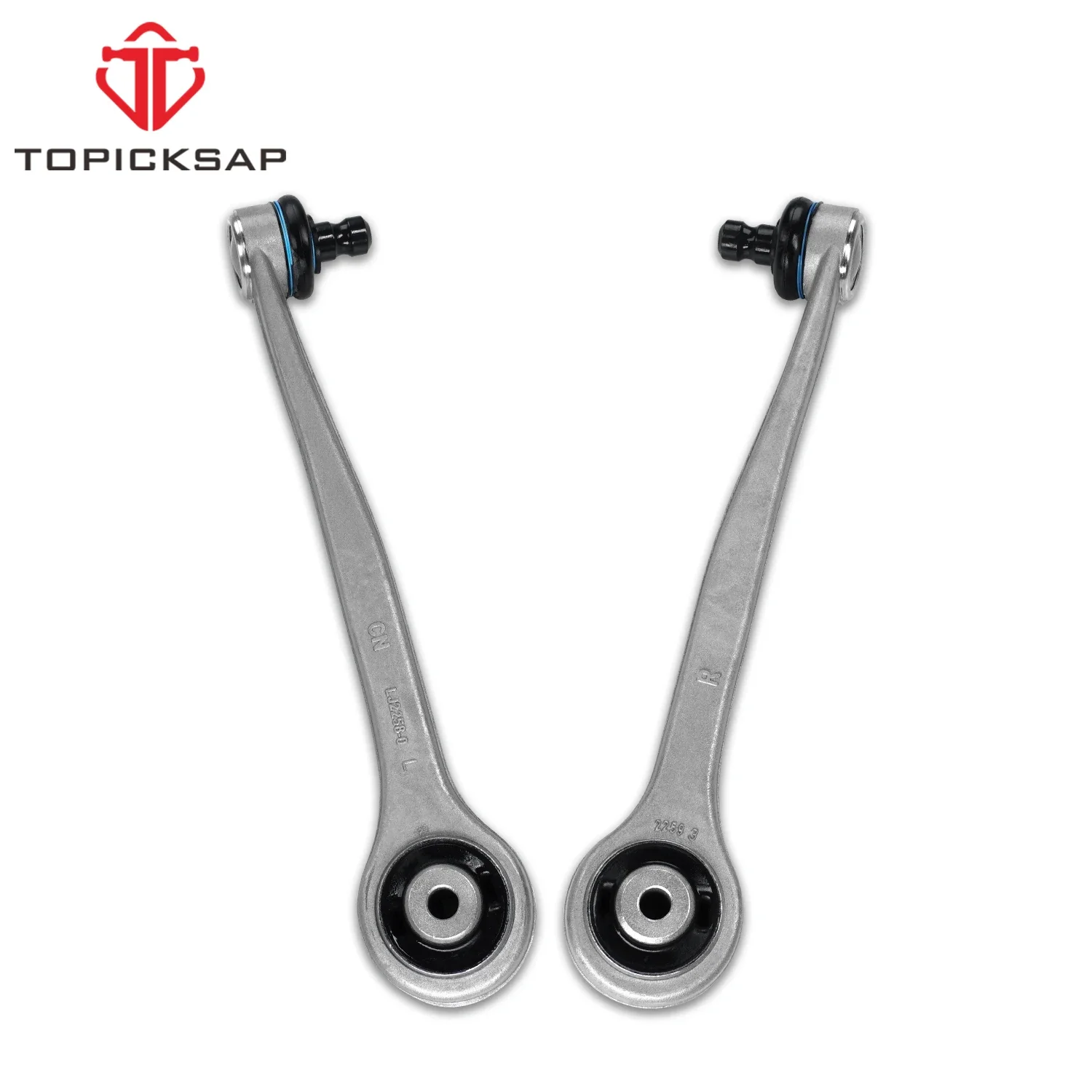TOPICKSAP Front Upper Forward Control Arm for Audi A4/A5/A6/A7/S4/S5/S6/S7/Q5/RS7 & Porsche Macan RK621125 RK621126