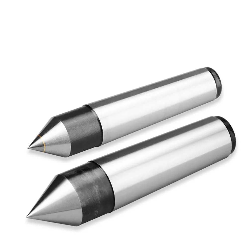 High Precision Morse Taper Fixed Center MT2 MT3 MT4 Alloy Tip Solid Thimble For CNC Lathe Grinder Metal Turning Machining