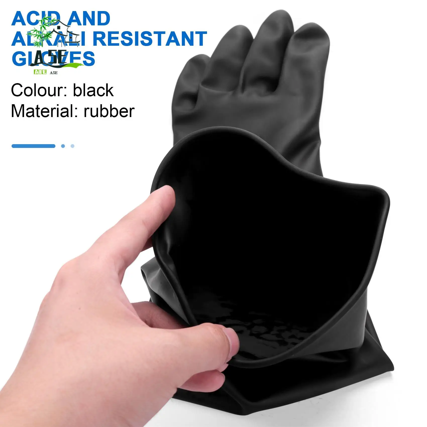 

A05E-Пескоструйные перчатки для пескоструйных перчаток 60X20см