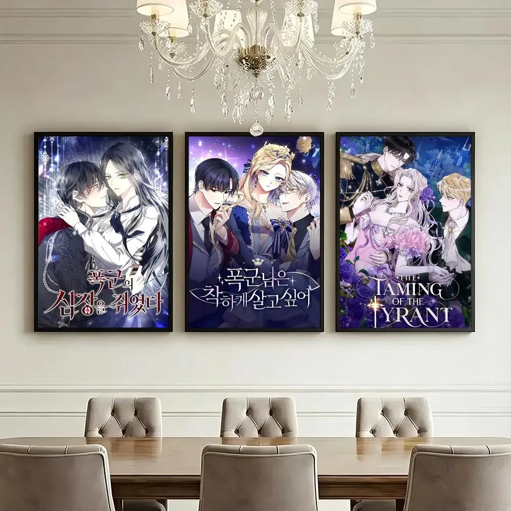 Comic The Taming Of The Tyrant Poster HD Poster High End Luxury Home Decor For Living Room Bedroom Corridor And Gift Giving
