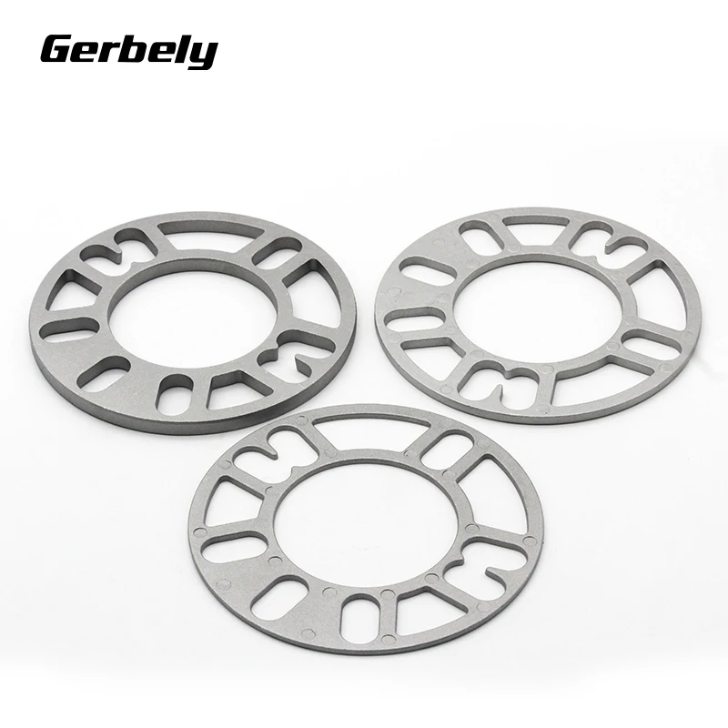 2 قطعة سبائك الألومنيوم 3 مللي متر 5 مللي متر 8 مللي متر 10 مللي متر عجلة فاصل محول محور عجلات ل 4x100 4x114.3 5x100 5x114.3 5x120 5x139.7 6x139.7 #3